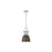Golden Lighting Duncan 1-Light Chain Pendant, Pewter/Bronze - 3602-SPW-RBZ