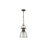 Golden Lighting Duncan 1-Light Chain Pendant, Bronze/Pewter - 3602-SRBZ-PW