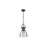 Golden Lighting Duncan 1-Light Chain Pendant, Bronze/Pewter