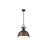 Golden Duncan 1-Light Rod Pendant, Matte Black/Rubbed Bronze