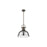 Golden Lighting Duncan Large 1-Light Rod Pendant, Bronze/Chrome