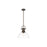Golden Duncan 1-Light Pendant, Rubbed Bronze/Clear Glass - 3604-LRBZ-CLR