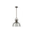 Golden Lighting Duncan Large 1-Light Rod Pendant, Bronze/Pewter - 3604-LRBZ-PW