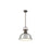 Golden Lighting Duncan Large 1-Light Rod Pendant, Bronze/Pewter