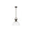 Golden Duncan 1-Light Large Pendant, Rubbed Bronze/Matte White - 3604-LRBZ-WHT