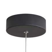 Golden Lighting Solsken 7in 1-Light LED Pendant | Modern Sand Black and Aged Copper Steel | Kitchen Island & Dining Room | Model 3632-7 SNB-ACR
