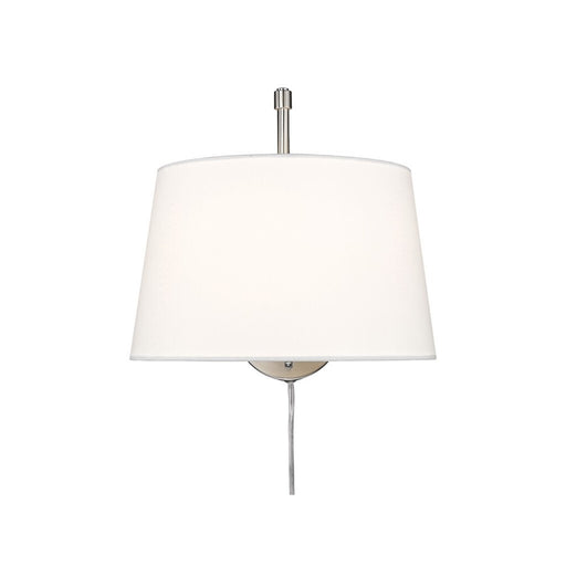 Golden Lighting Ryleigh 1-Light Swing Arm, Pewter/Modern White