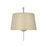 Golden Lighting Ryleigh 1-Light Swing Arm, Pewter/Natural Sisal - 3694-A1WPW-NS
