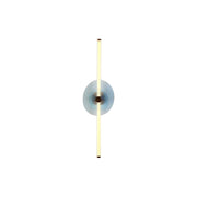 Golden Colorella 1 Light Sconce, Rose Gold/Hammered Blue RB - 3882-39RGBL-RB