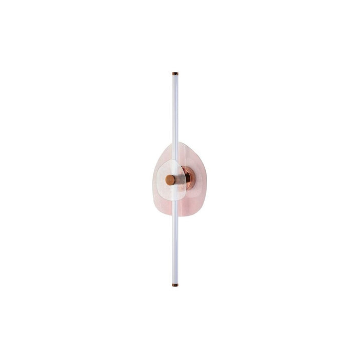 Golden Lighting Colorella 1 Light Sconce, Rose Gold/Pink CL