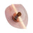 Golden Lighting Colorella 1 Light Sconce, Rose Gold/Pink CL