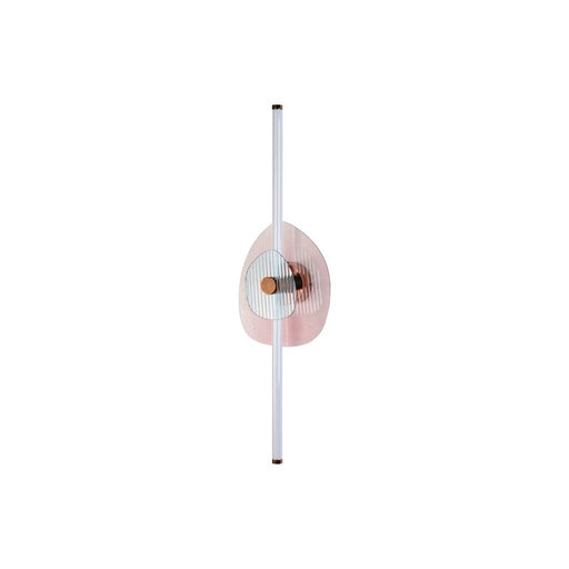 Golden Lighting Colorella 1 Light Sconce, Rose Gold/Pink RB