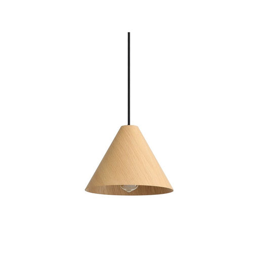 Golden Conique 1 Light Mini Pendant, Light Walnut/Light Walnut - 3988-10LWA
