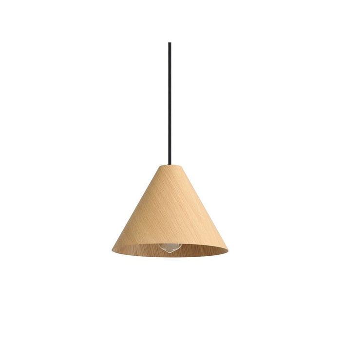 Golden Conique 1 Light Mini Pendant, Light Walnut/Light Walnut - 3988-10LWA
