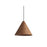 Golden Lighting Conique 2 Light Pendant, Dark Walnut/Dark Walnut - 3988-18DWA