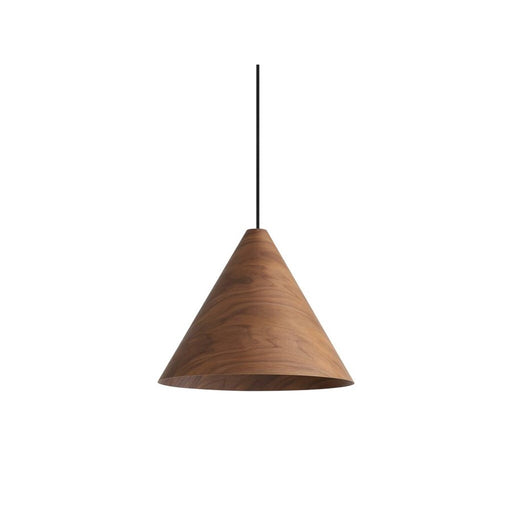 Golden Lighting Conique 2 Light Pendant, Dark Walnut/Dark Walnut - 3988-18DWA