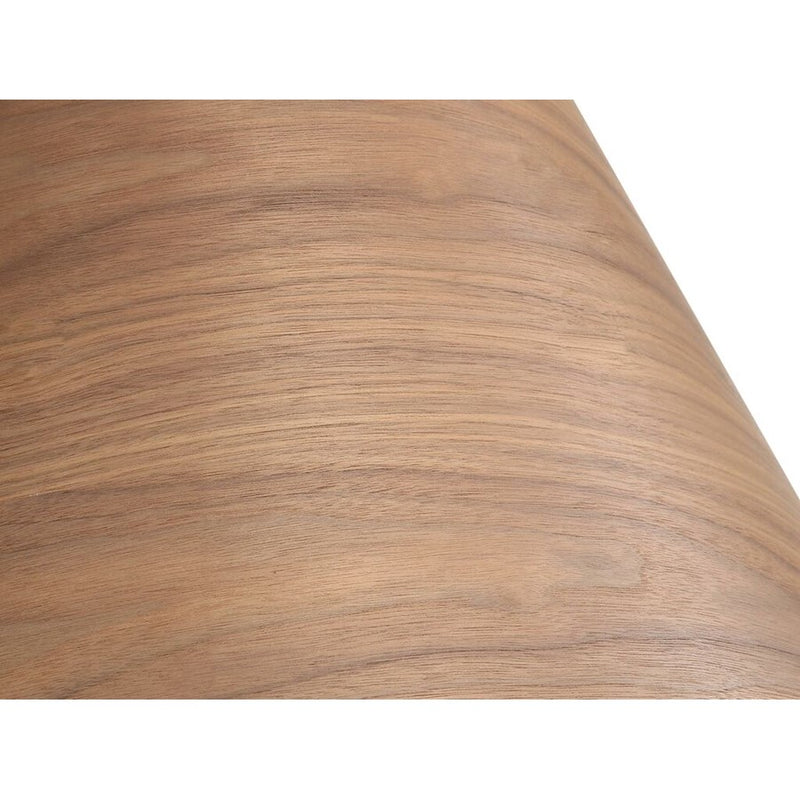 Golden Lighting Conique 3 Light Pendant, Dark Walnut/Dark Walnut