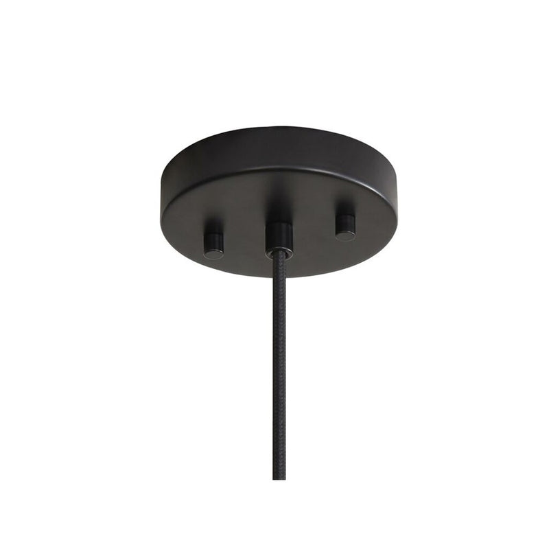 Golden Lighting Conique 3 Light Pendant, Dark Walnut/Dark Walnut