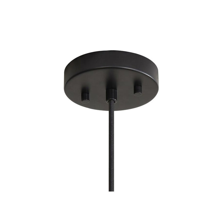 Golden Lighting Conique 3 Light Pendant, Dark Walnut/Dark Walnut