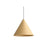 Golden Lighting Conique 3 Light Pendant, Light Walnut/Light Walnut - 3988-24LWA