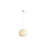 Golden Lighting Tela 14" LED Pendant, Sand Yellow/Sand Yellow - 4017-14SNY