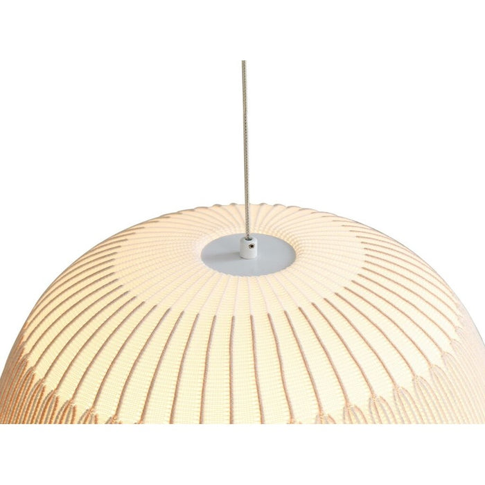Golden Lighting Tela 17" LED Pendant, Sand Yellow/Sand Yellow
