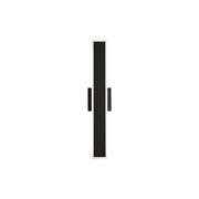 Golden Obsidian LED 24" Sconce, Outdoor, Sand Black/No Shade - 4072-OWL24SNB