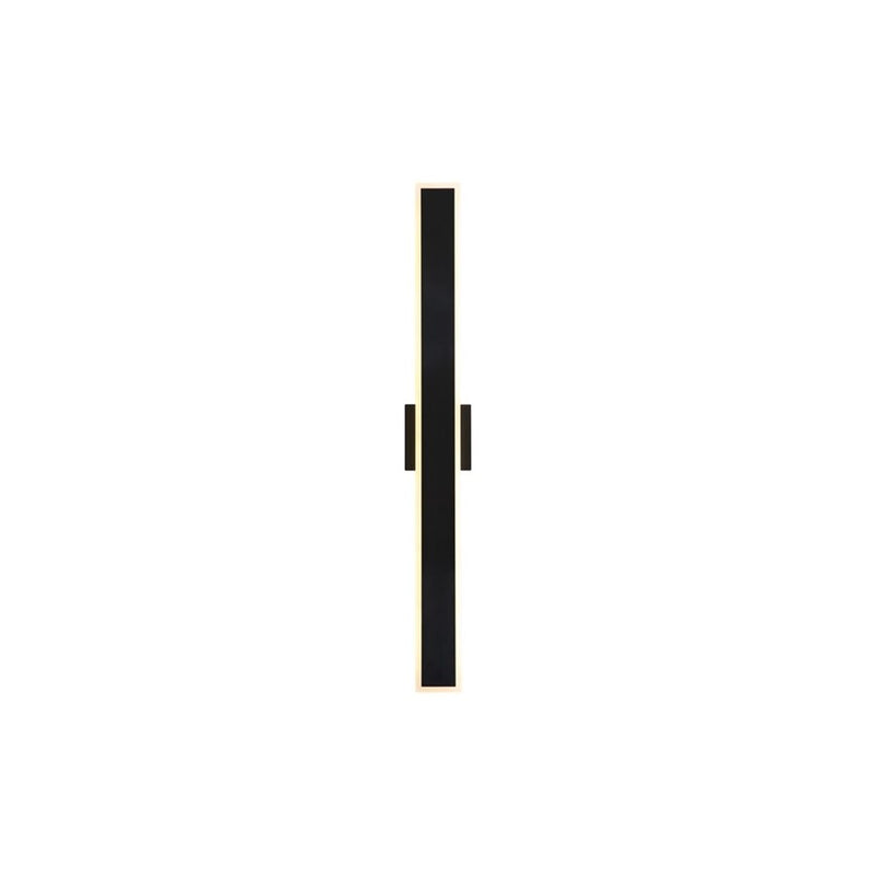 Golden Obsidian LED 36" Sconce, Outdoor, Sand Black/No Shade - 4072-OWL36SNB
