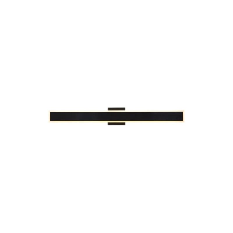 Golden Obsidian LED 36" Sconce, Outdoor, Sand Black/No Shade
