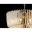 Golden Shahi 3 Tier 17 Light Chandelier, Titanium Gold/Rose Gold