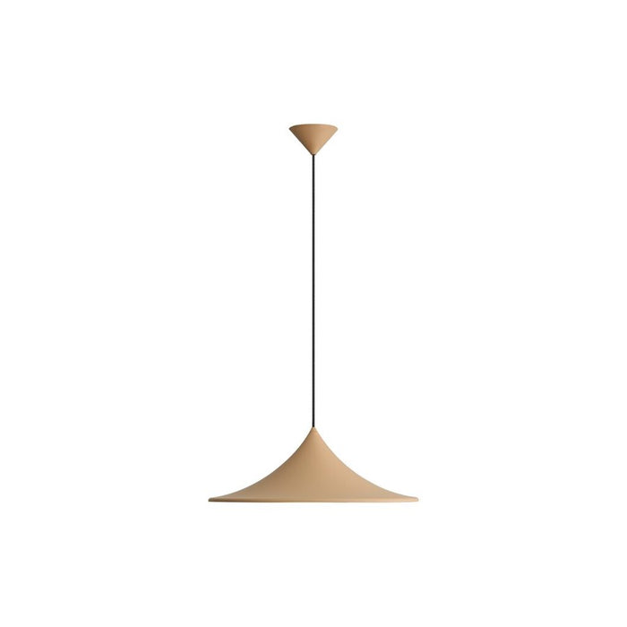 Golden Lighting Vistara 20" 1 Light Pendant, Latte - 4741-20LA