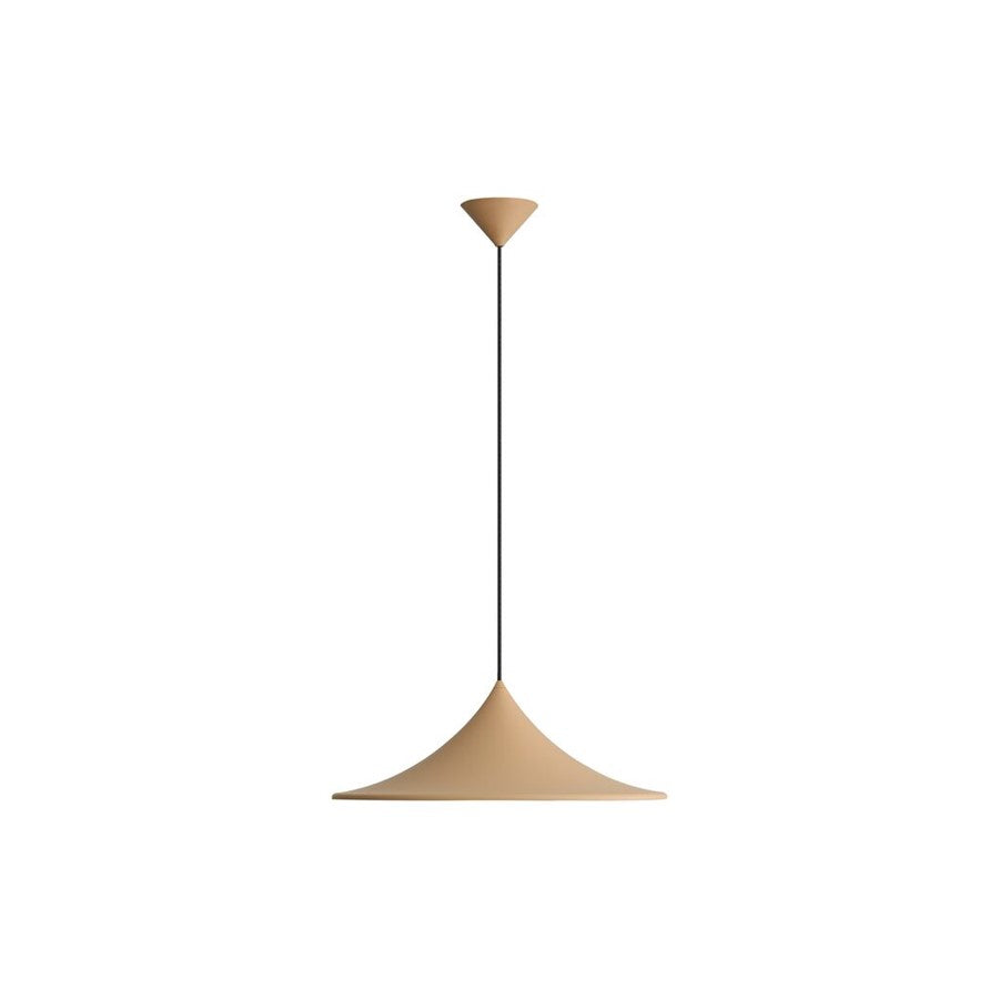 Golden Lighting Vistara 20" 1 Light Pendant, Latte - 4741-20LA