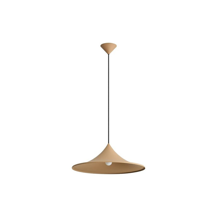 Golden Lighting Vistara 20" 1 Light Pendant, Latte