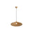 Golden Lighting Vistara 20" 1 Light Pendant, Latte