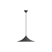 Golden Lighting Vistara 20" 1 Light Pendant, Sand Black/Sand Black - 4741-20SNB