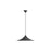 Golden Lighting Vistara 20" 1 Light Pendant, Sand Black/Sand Black - 4741-20SNB