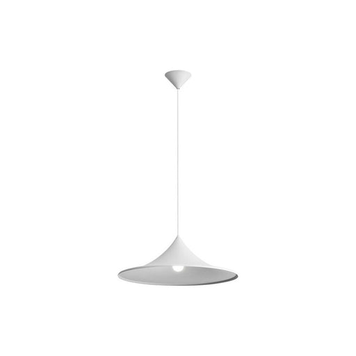 Golden Lighting Vistara 20" 1 Light Pendant, Sand White/Sand White