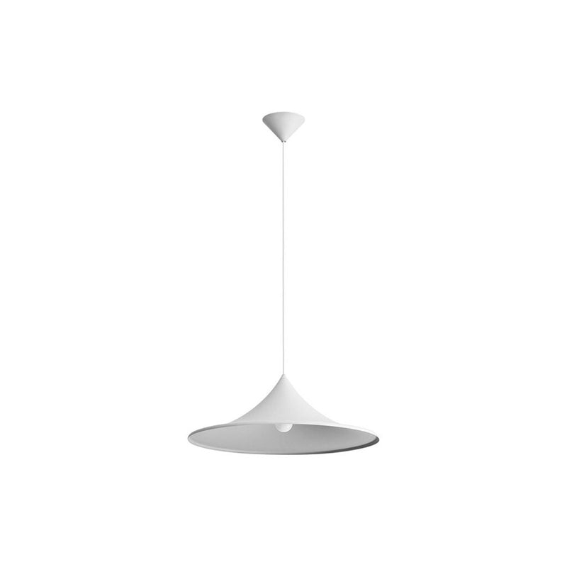 Golden Lighting Vistara 20" 1 Light Pendant, Sand White/Sand White