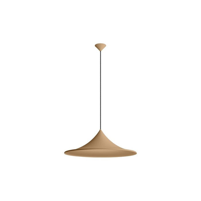Golden Lighting Vistara 28" 1 Light Pendant, Latte