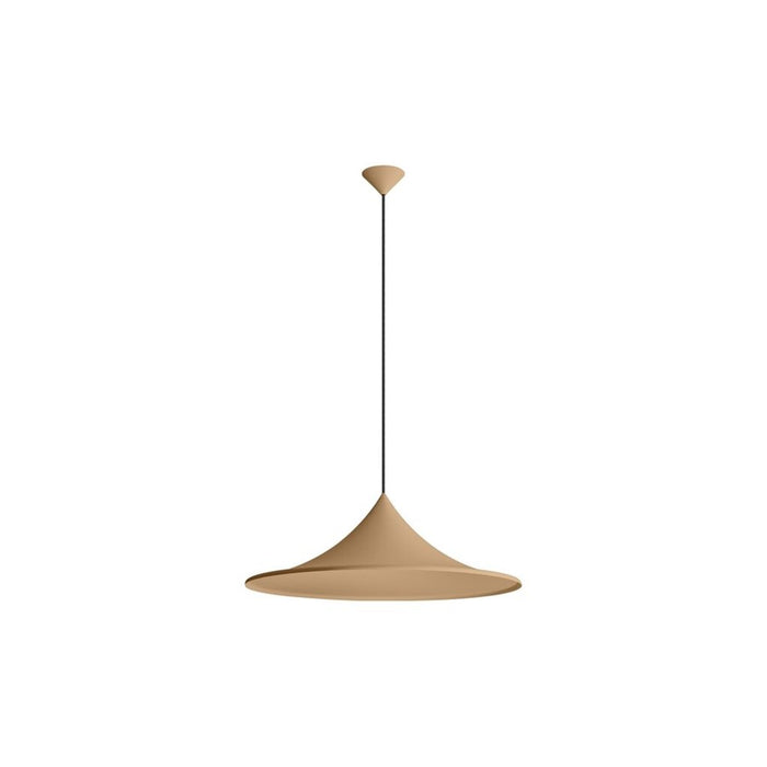 Golden Lighting Vistara 28" 1 Light Pendant, Latte