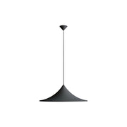 Golden Lighting Vistara 28" 1 Light Pendant, Sand Black/Sand Black - 4741-28SNB