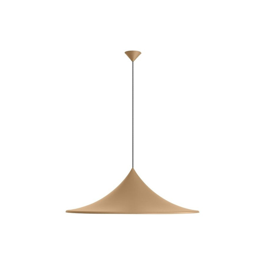 Golden Lighting Vistara 35" 1 Light Pendant, Latte - 4741-35LA