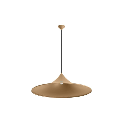 Golden Lighting Vistara 35" 1 Light Pendant, Latte