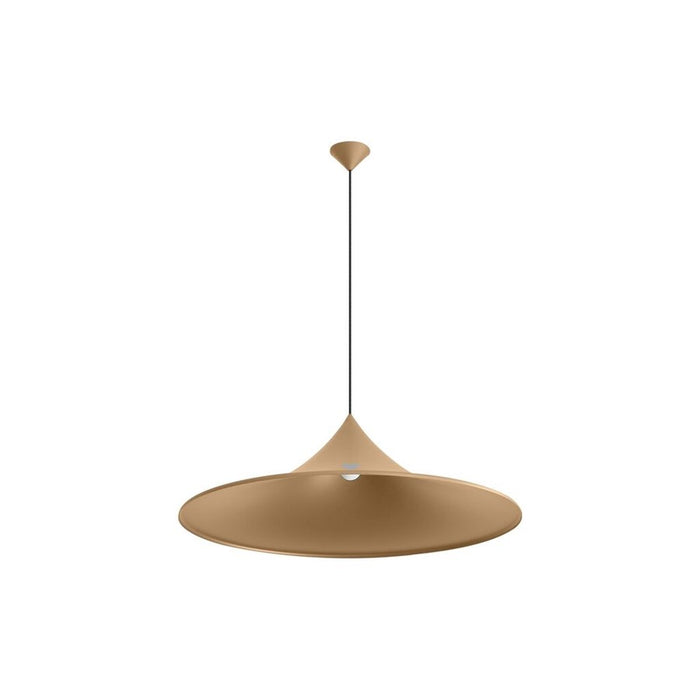 Golden Lighting Vistara 35" 1 Light Pendant, Latte