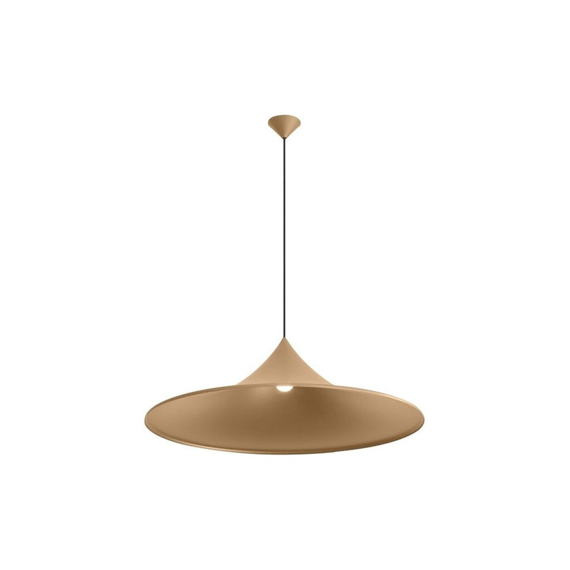 Golden Lighting Vistara 35" 1 Light Pendant, Latte