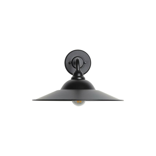 Golden Croma 15" LED 1 Lt Outdoor Wall Sconce, Matte Black - 5096-OWL15BLK-BLK