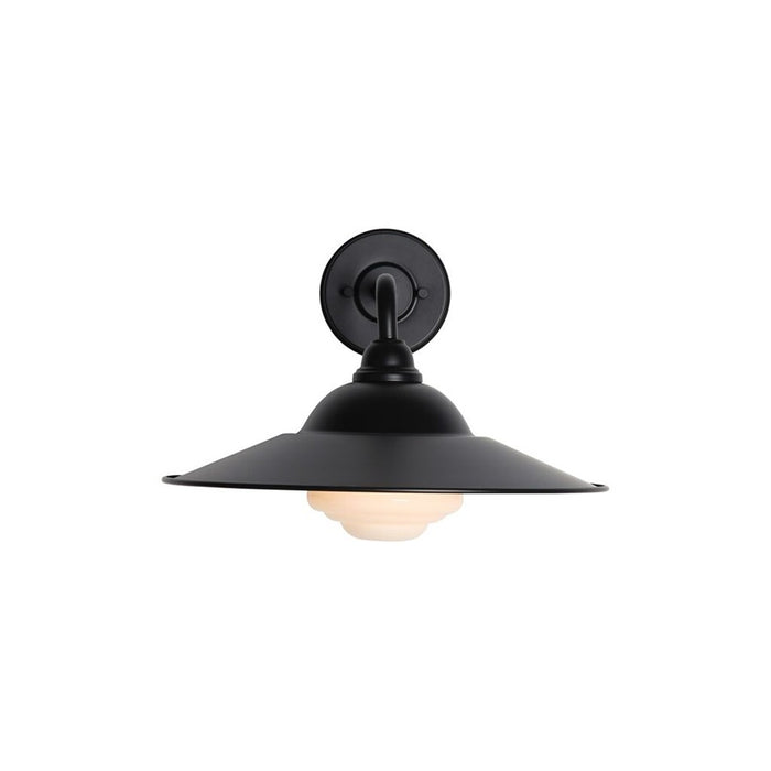 Golden Croma LED Wall Sconce, Outdoor, Matte Black SB - 5096-OWL15BLK-BLK-SB