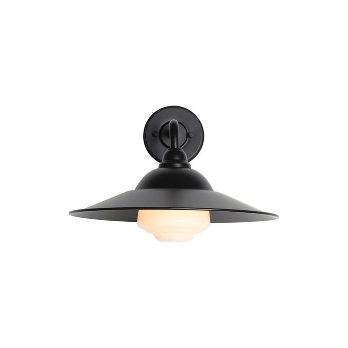 Golden Croma LED Wall Sconce, Outdoor, Matte Black SB