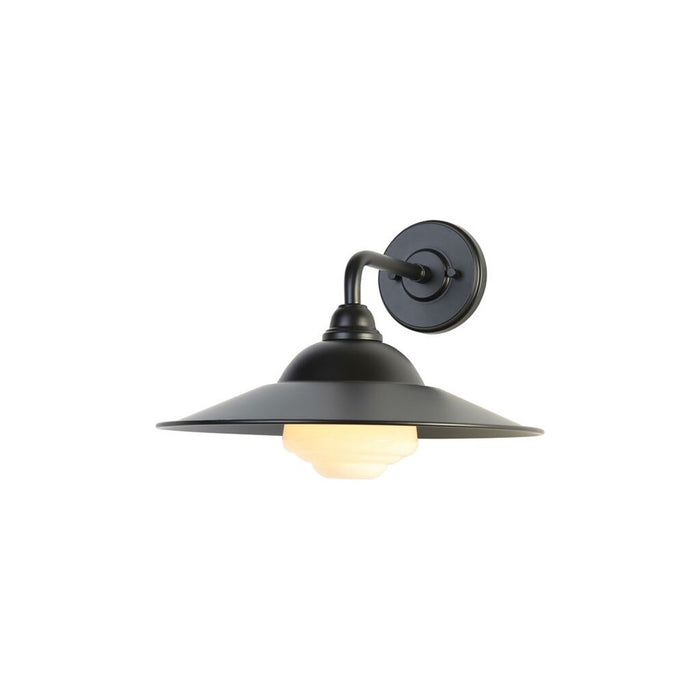 Golden Croma LED Wall Sconce, Outdoor, Matte Black SB