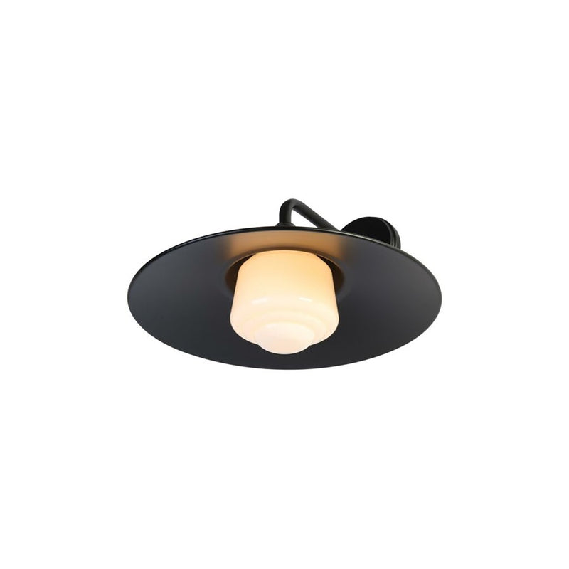 Golden Croma LED Wall Sconce, Outdoor, Matte Black SB